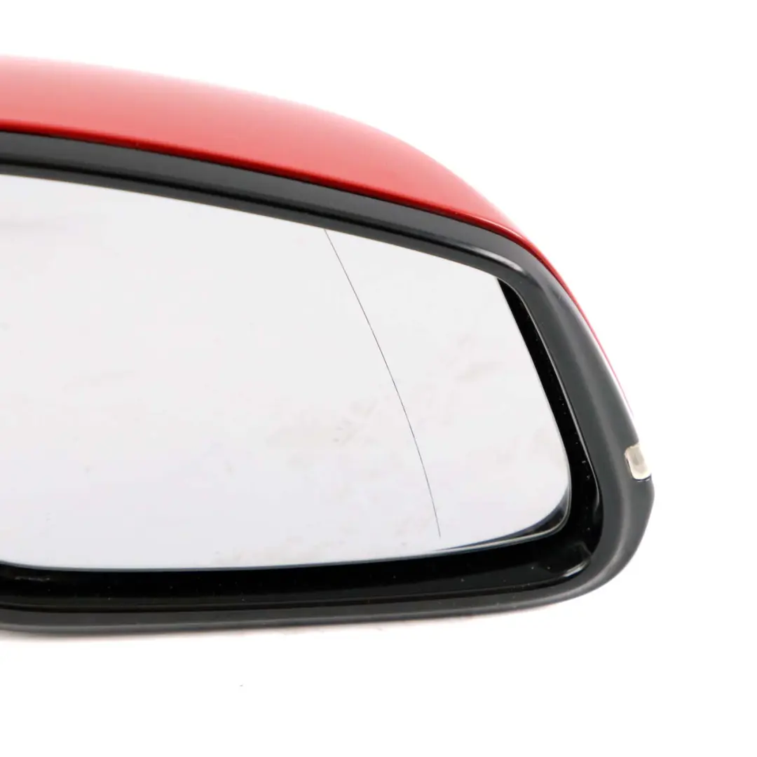 BMW 3 F30 F31 LCI High Gloss Heated Right Wing Mirror O/S Melbourne Red A75 - SKU rhd-7345668-MRT - Part number 7345668