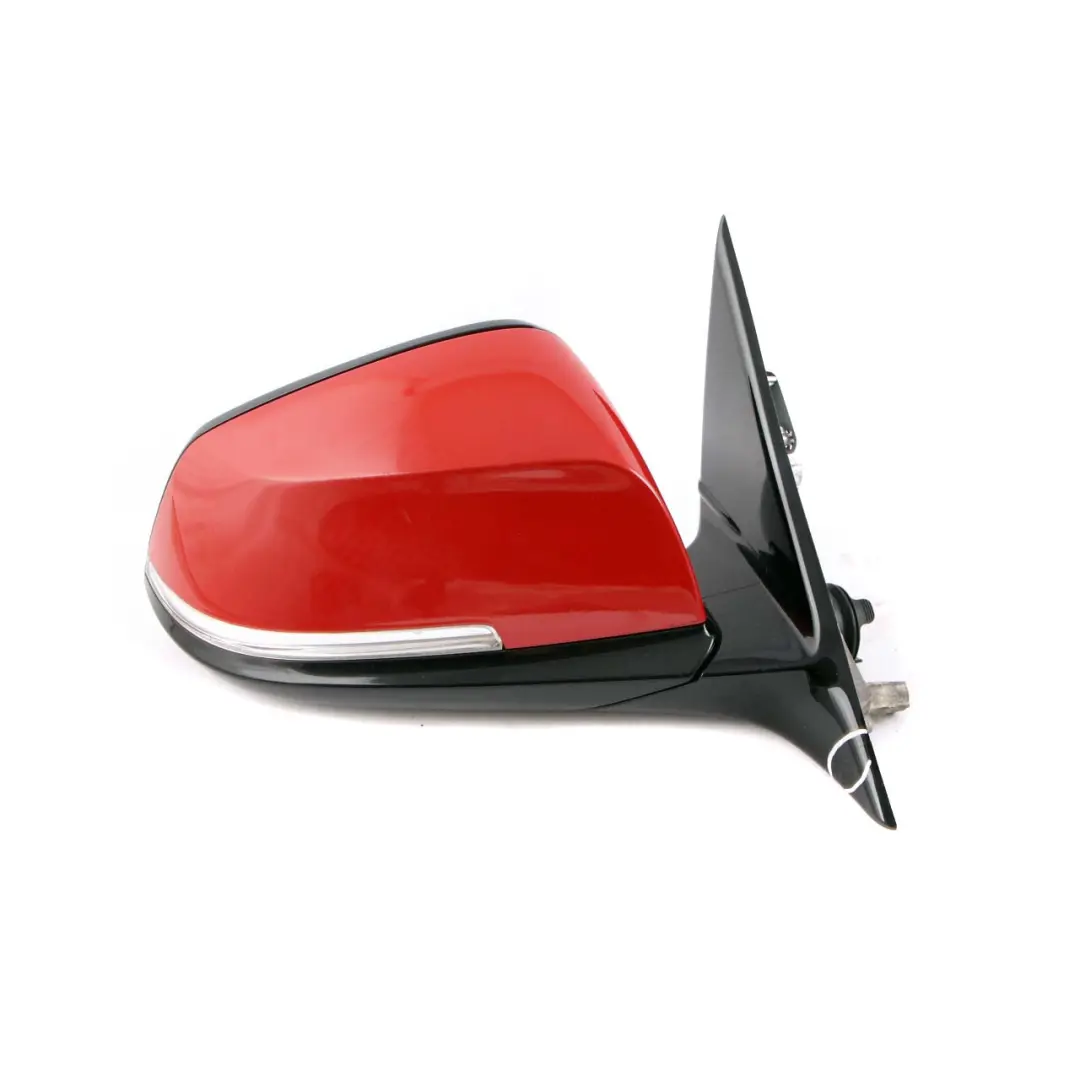 High Gloss Heated Right Wing Mirror O/S Melbourne Red A75 to BMW 3 F30 F31 LCI with Part number 7345668 BMW 3 F30 F31 LCI High Gloss Heated Right Wing Mirror O/S Melbourne Red A75 - SKU rhd-7345668-MRT - Part number 7345668