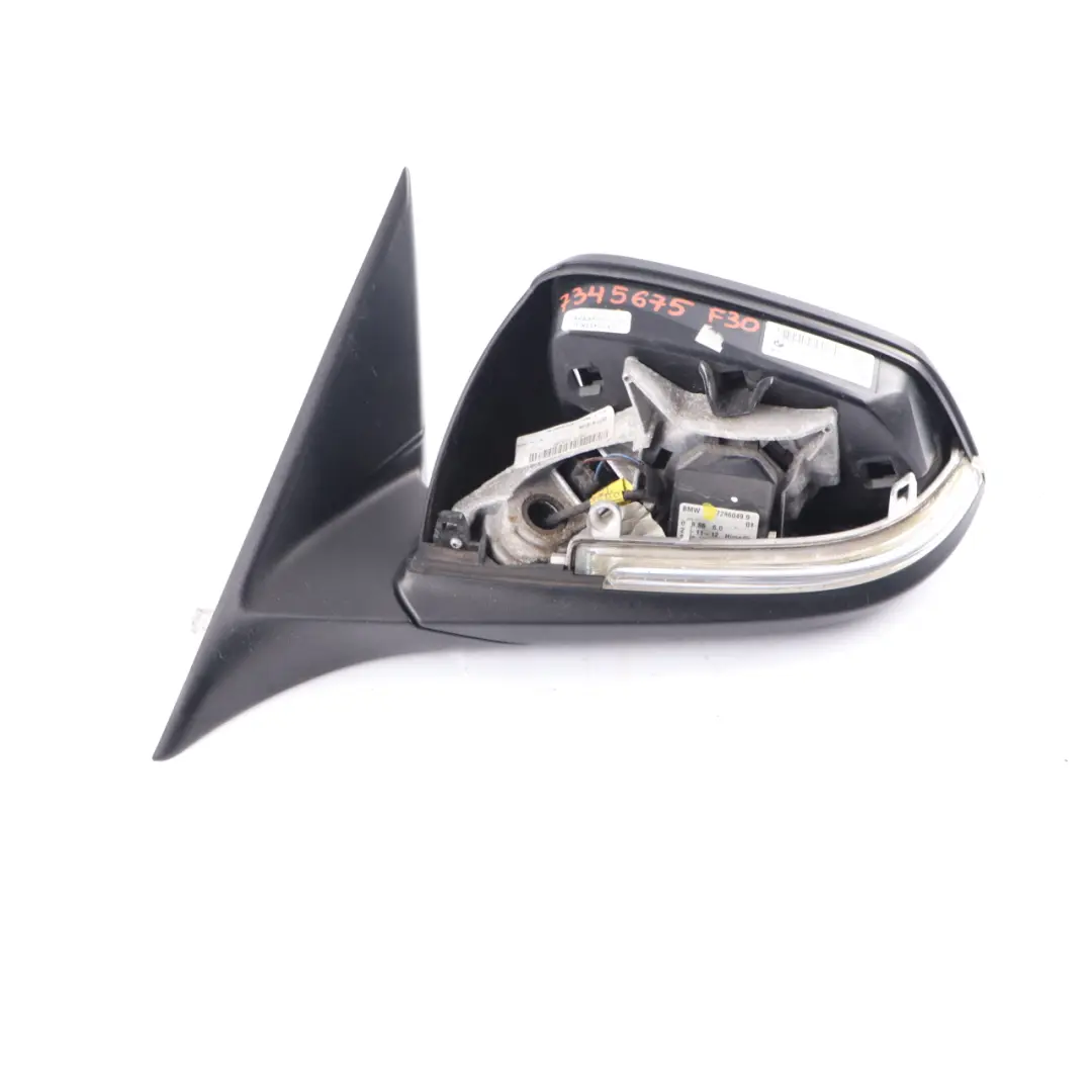 Wing Mirror BMW F30 F31 Auto Dip Heated Left N/S Door 5 Pins Outside to with Part number 7345675 Wing Mirror BMW F30 F31 Auto Dip Heated Left N/S Door 5 Pins Outside - SKU rhd-7345675 - Part number 7345675