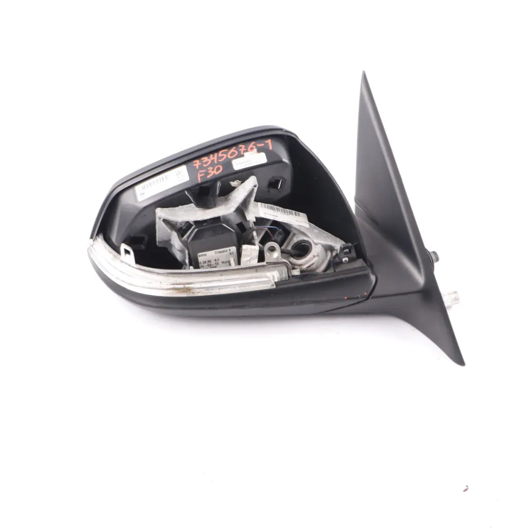 Wing Mirror BMW F30 F31 Auto Dip Heated Right O/S Door 5 Pins Outside to with Part number 7345676 Wing Mirror BMW F30 F31 Auto Dip Heated Right O/S Door 5 Pins Outside - SKU rhd-7345676-1 - Part number 7345676