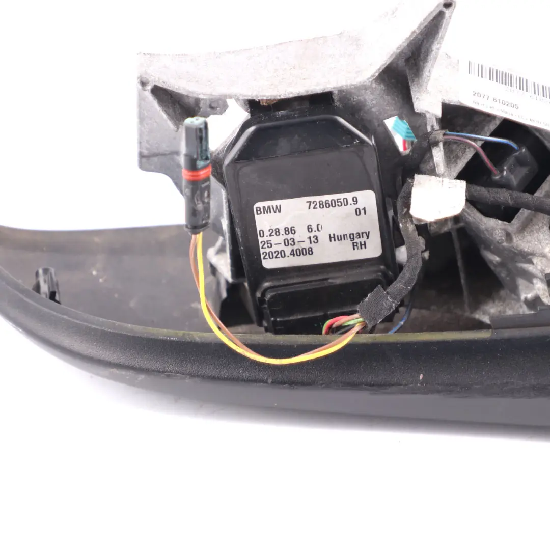 Wing Mirror BMW F30 F31 Base Carrier Auto Dip Heated Right O/S Door 5 Pins to with Part number 7345676 Wing Mirror BMW F30 F31 Base Carrier Auto Dip Heated Right O/S Door 5 Pins - SKU rhd-7345676-2 - Part number 7345676