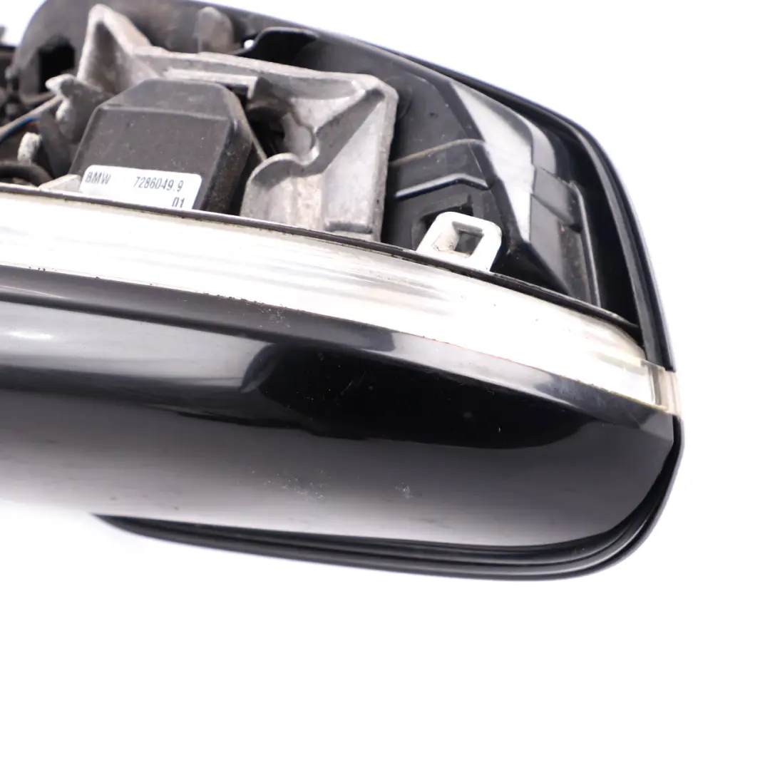  Wing Mirror BMW F30 F31 Shadow Line Heated Auto Dip Left N/S Black Sapphire 475 - SKU rhd-7345679-BS - Part number 7345680