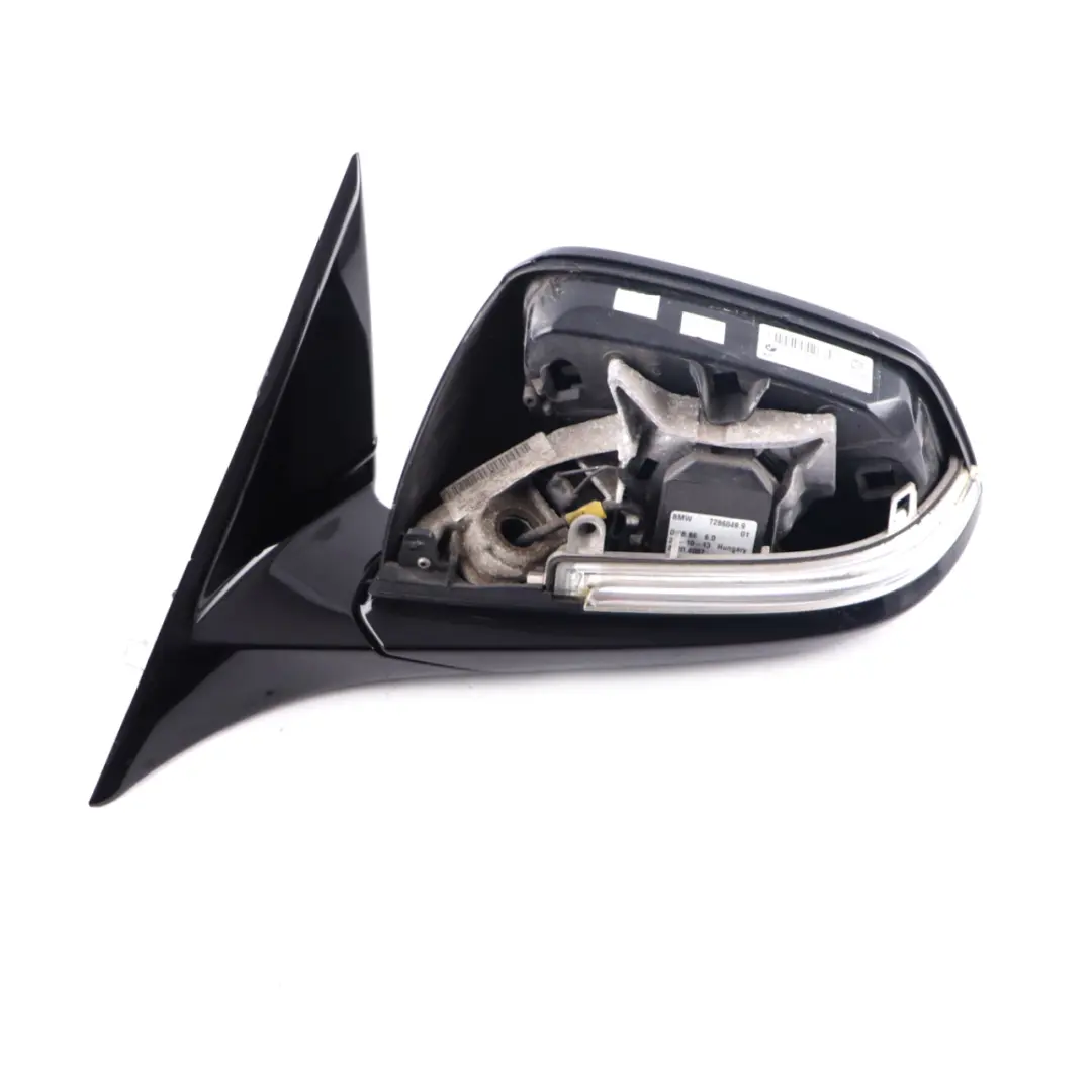  Wing Mirror BMW F30 F31 Shadow Line Heated Auto Dip Left N/S Black Sapphire 475 - SKU rhd-7345679-BS - Part number 7345680