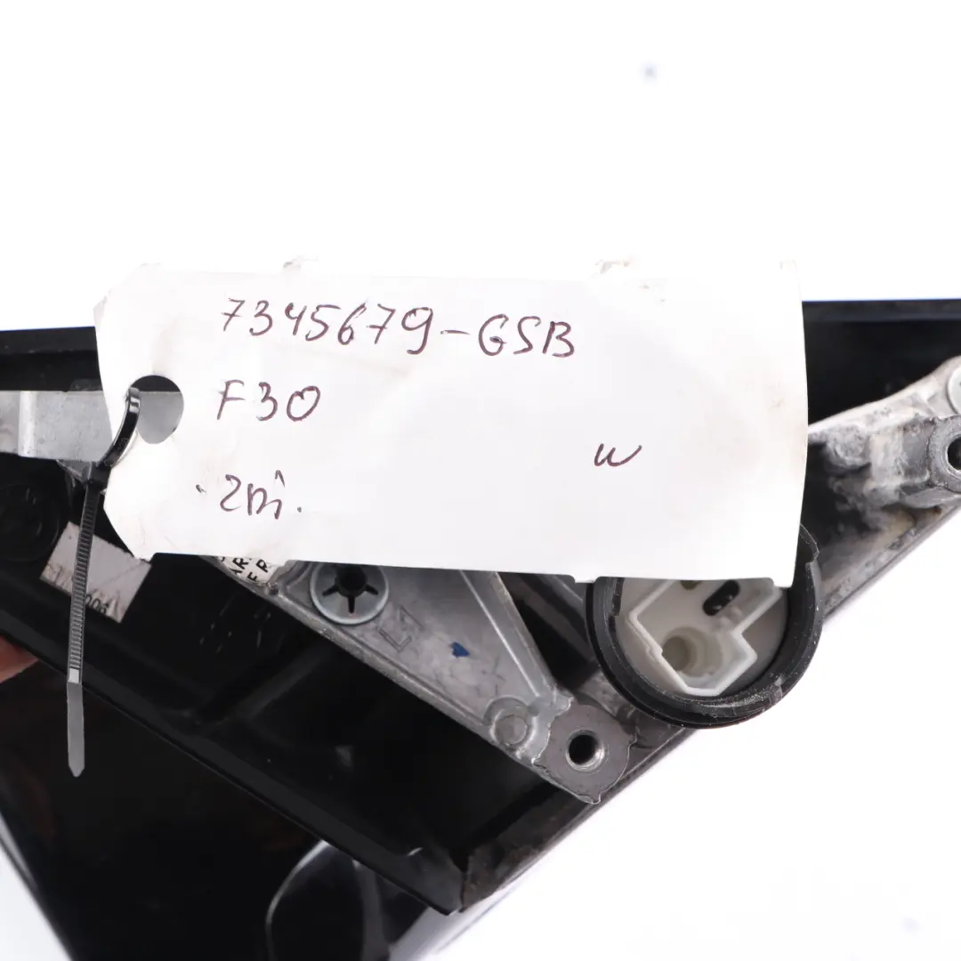 Wing Mirror BMW F30 F31 M Sport High Gloss Heated Left N/S Glacier Silver A83 to with Part number 7345679 Wing Mirror BMW F30 F31 M Sport High Gloss Heated Left N/S Glacier Silver A83 - SKU rhd-7345679-GSB - Part number 7345679