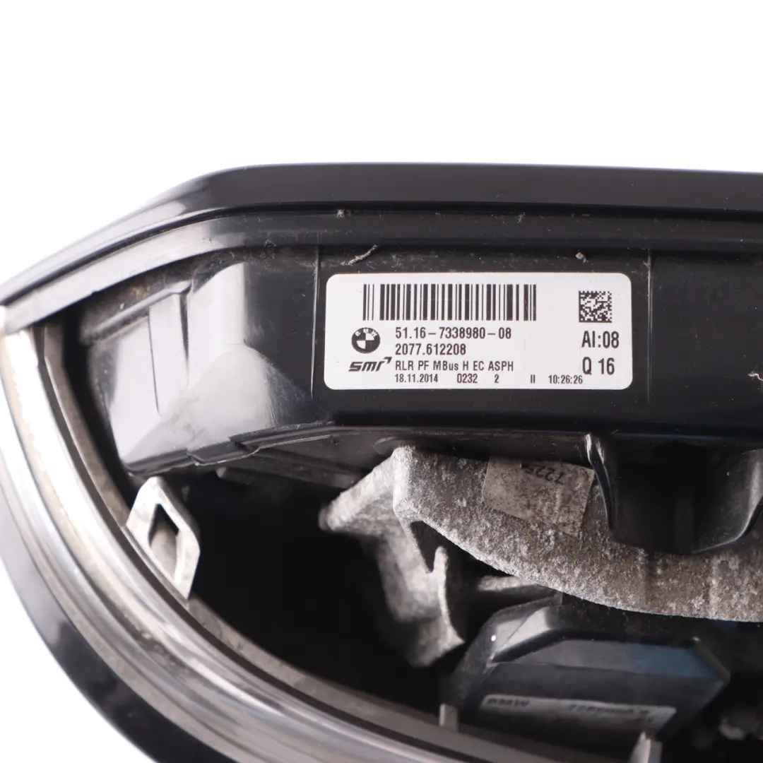 Wing Mirror BMW F30 F31 M Sport High Gloss Heated Door Right O/S Outside 5 Pins to with Part number 7345680 Wing Mirror BMW F30 F31 M Sport High Gloss Heated Door Right O/S Outside 5 Pins - SKU rhd-7345680-1 - Part number 7345680