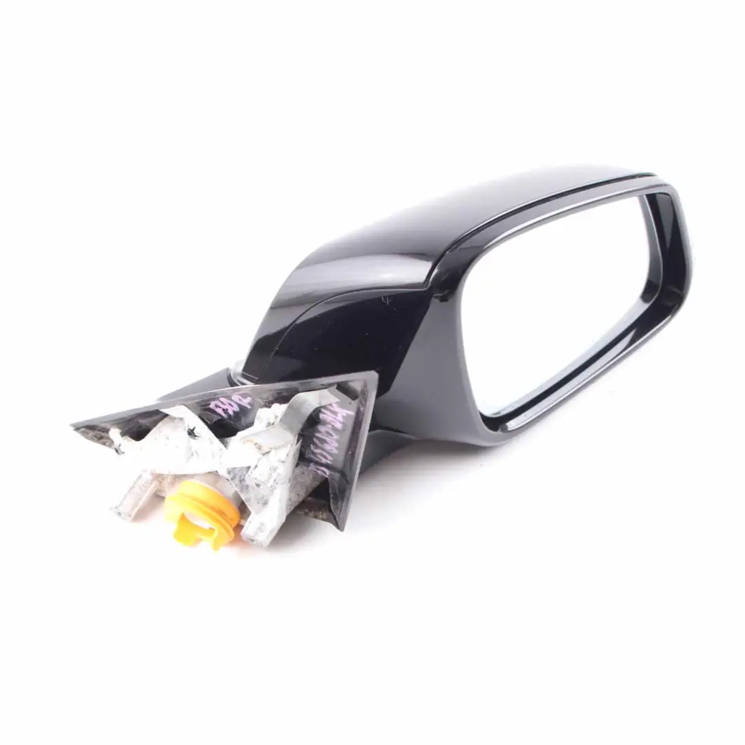  Wing Mirror BMW F30 F31 M Sport High Gloss Heated Right O/S Black 5 Pins - SKU rhd-7345680-BLK - Part number 7345680