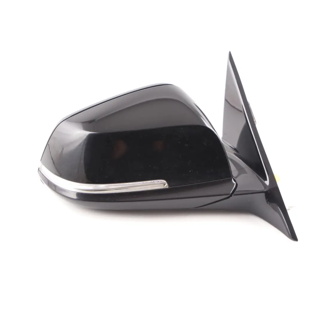  Wing Mirror BMW F30 F31 M Sport High Gloss Heated Right O/S Black 5 Pins - SKU rhd-7345680-BLK - Part number 7345680