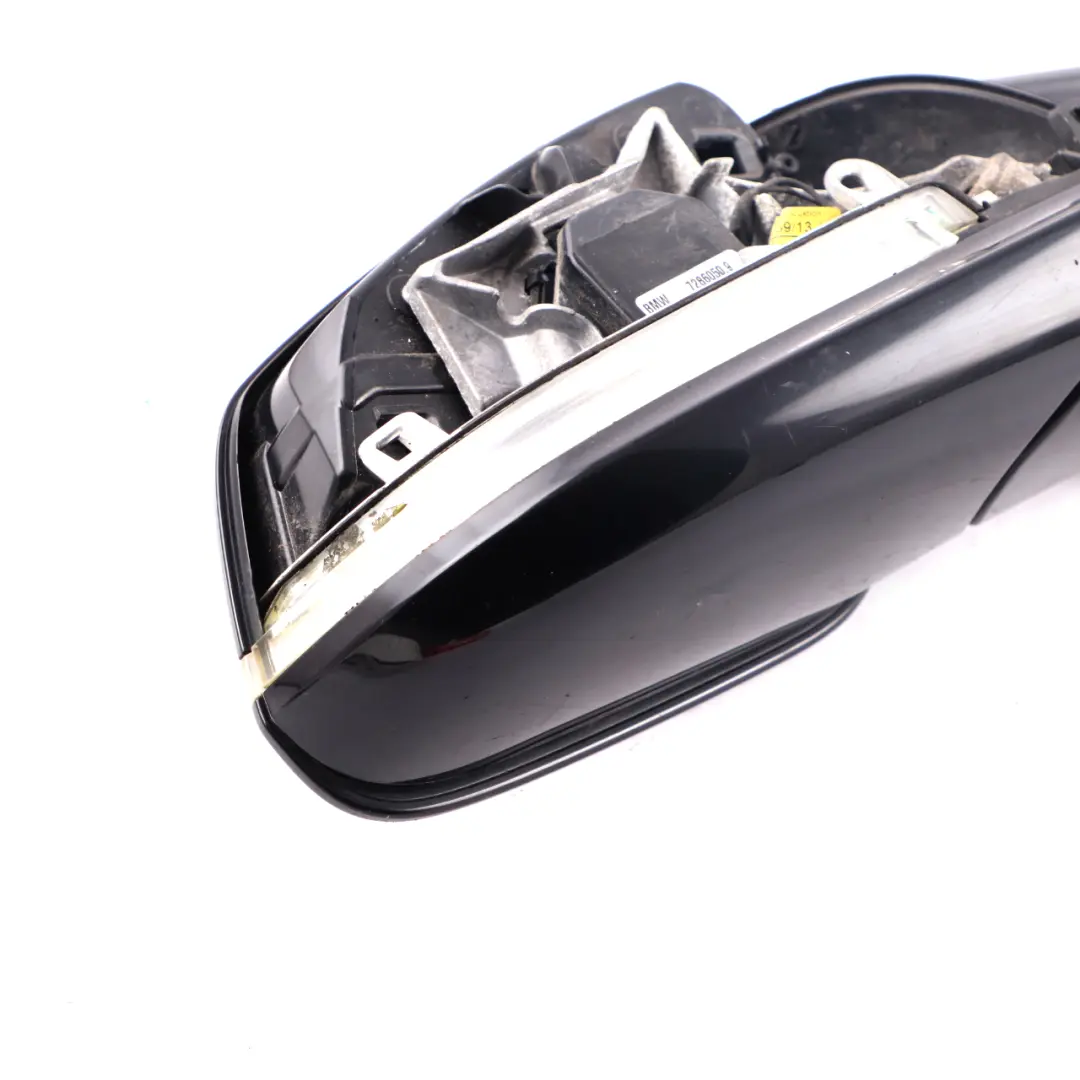  Wing Mirror BMW F30 F31 Shadow Line Heated Auto Dip Right O/S Black Sapphire 475 - SKU rhd-7345680-BS - Part number 7345680