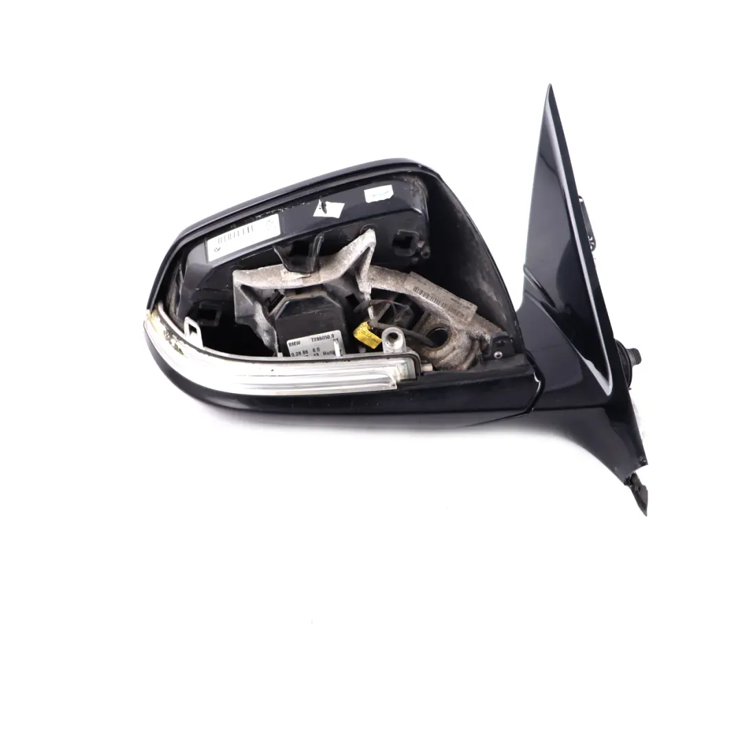  Wing Mirror BMW F30 F31 Shadow Line Heated Auto Dip Right O/S Black Sapphire 475 - SKU rhd-7345680-BS - Part number 7345680