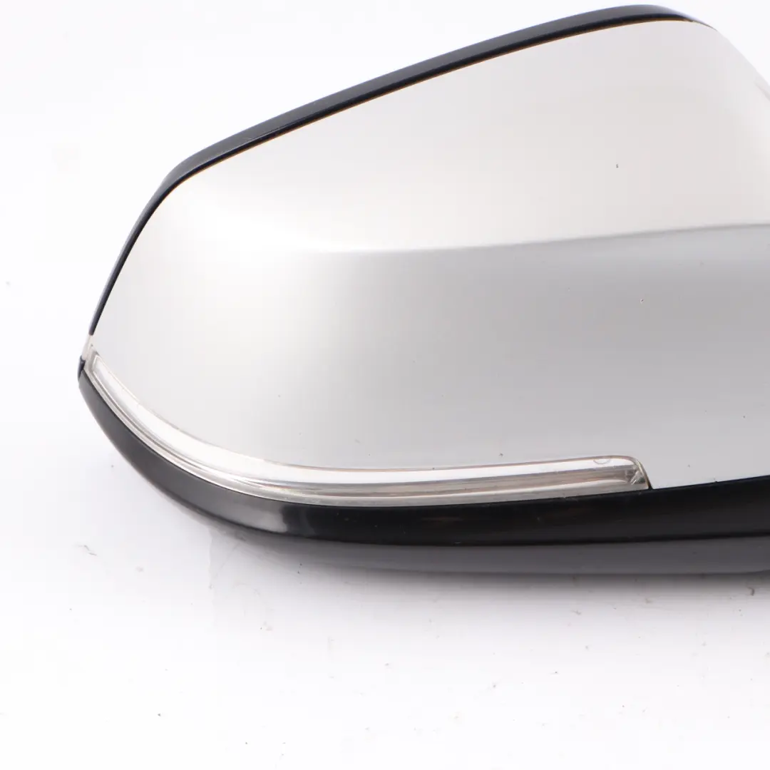  Wing Mirror BMW F30 F31 M Sport High Gloss Heated Right O/S Glacier Silver A83 - SKU rhd-7345680-GSB - Part number 7345680