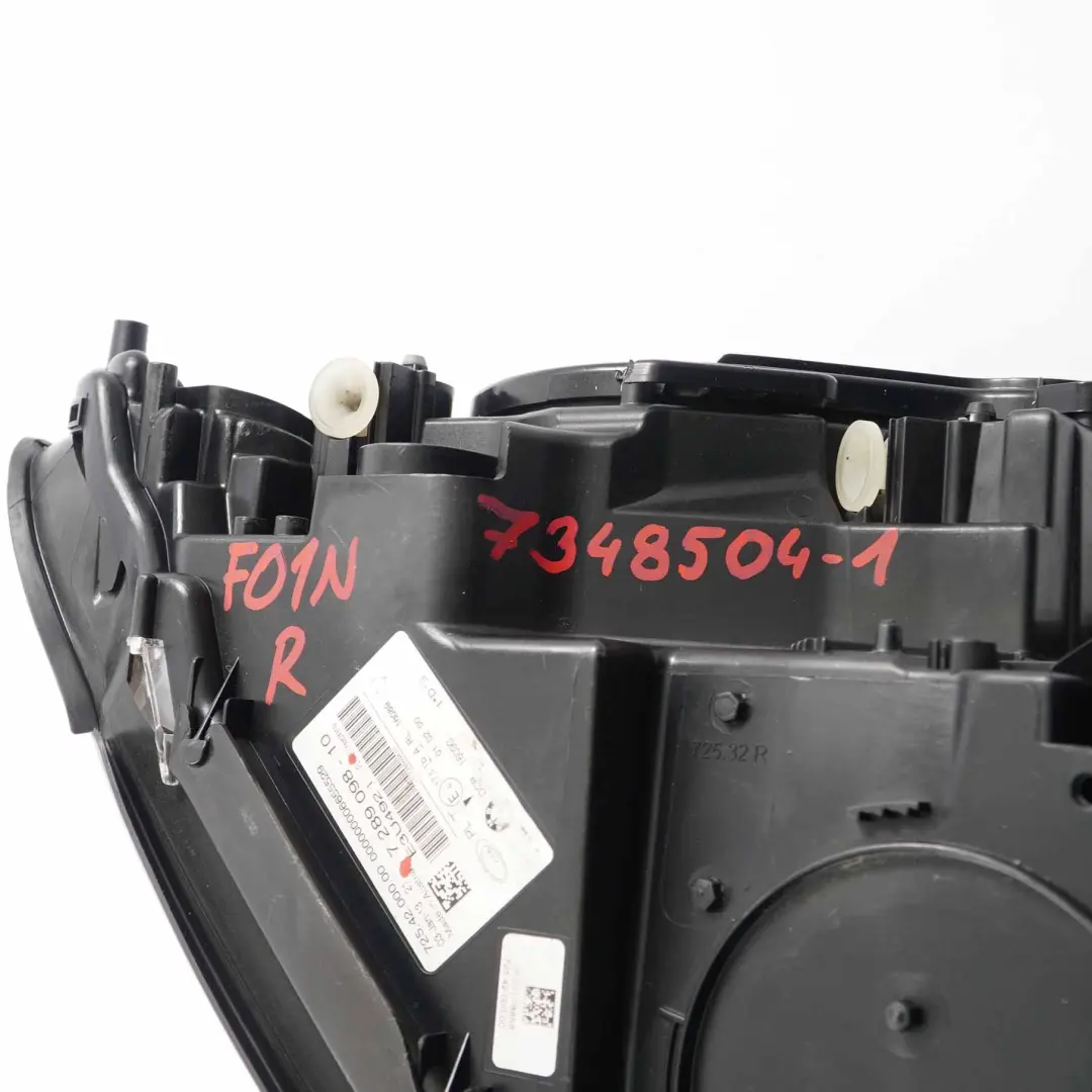 BMW F01 F02 LCI Headlight Headllamp Xenon lamp Light Bi-Xenon Right O/S 7289098 - SKU rhd-7348504-1 - Part number 7348504