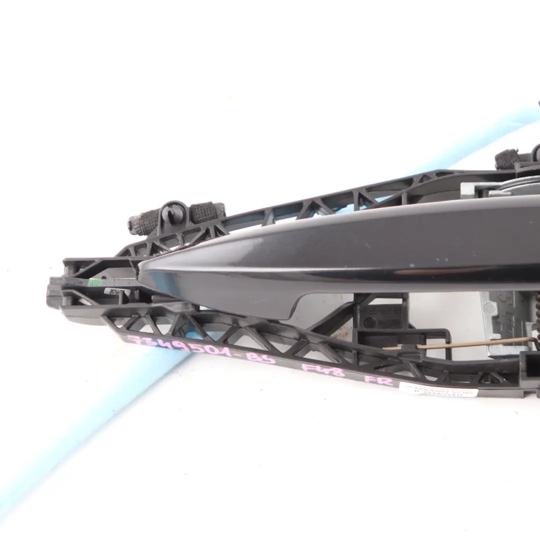 Door Handle Grab Outside Front Right O/S Black Sapphire Metallic 475 to BMW X1 F48 with Part number 7349501 BMW X1 F48 Door Handle Grab Outside Front Right O/S Black Sapphire Metallic 475 - SKU rhd-7349501-BS - Part number 7349501