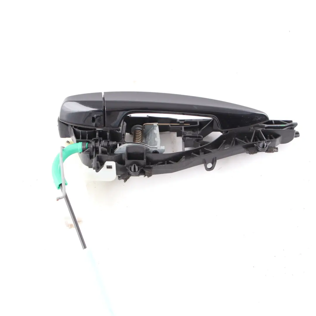BMW X1 F48 Door Handle Grab Outside Front Right O/S Black Sapphire Metallic 475 - SKU rhd-7349501-BS - Part number 7349501