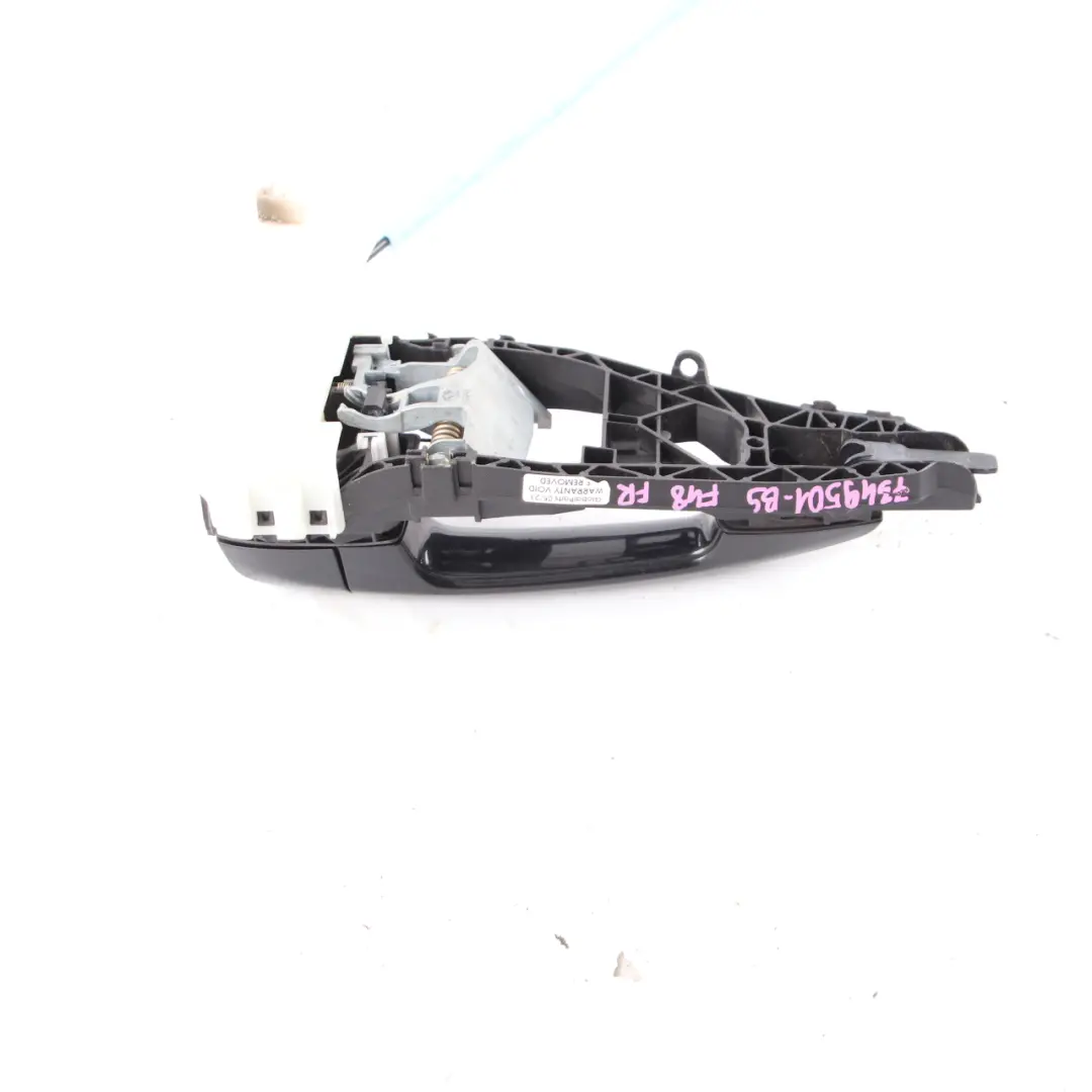 BMW X1 F48 Door Handle Grab Outside Front Right O/S Black Sapphire Metallic 475 - SKU rhd-7349501-BS - Part number 7349501