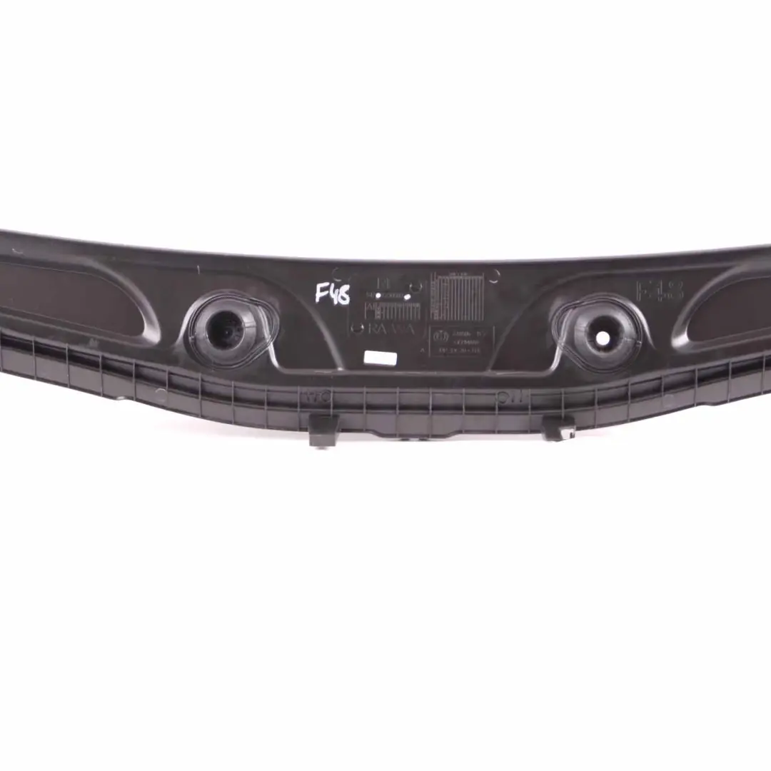 Windscreen Scuttle BMW X1 F48 Panel Cover Front Windshield Trim to with Part number 7350592 Windscreen Scuttle BMW X1 F48 Panel Cover Front Windshield Trim - SKU rhd-7350592 - Part number 7350592