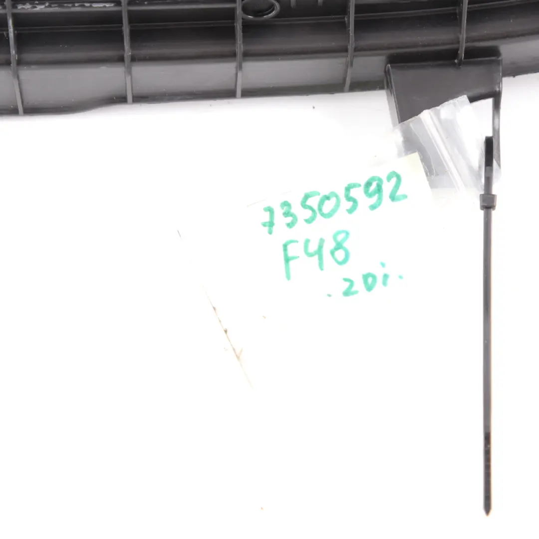 Windscreen Scuttle BMW X1 F48 Panel Cover Front Windshield Trim to with Part number 7350592 Windscreen Scuttle BMW X1 F48 Panel Cover Front Windshield Trim - SKU rhd-7350592 - Part number 7350592