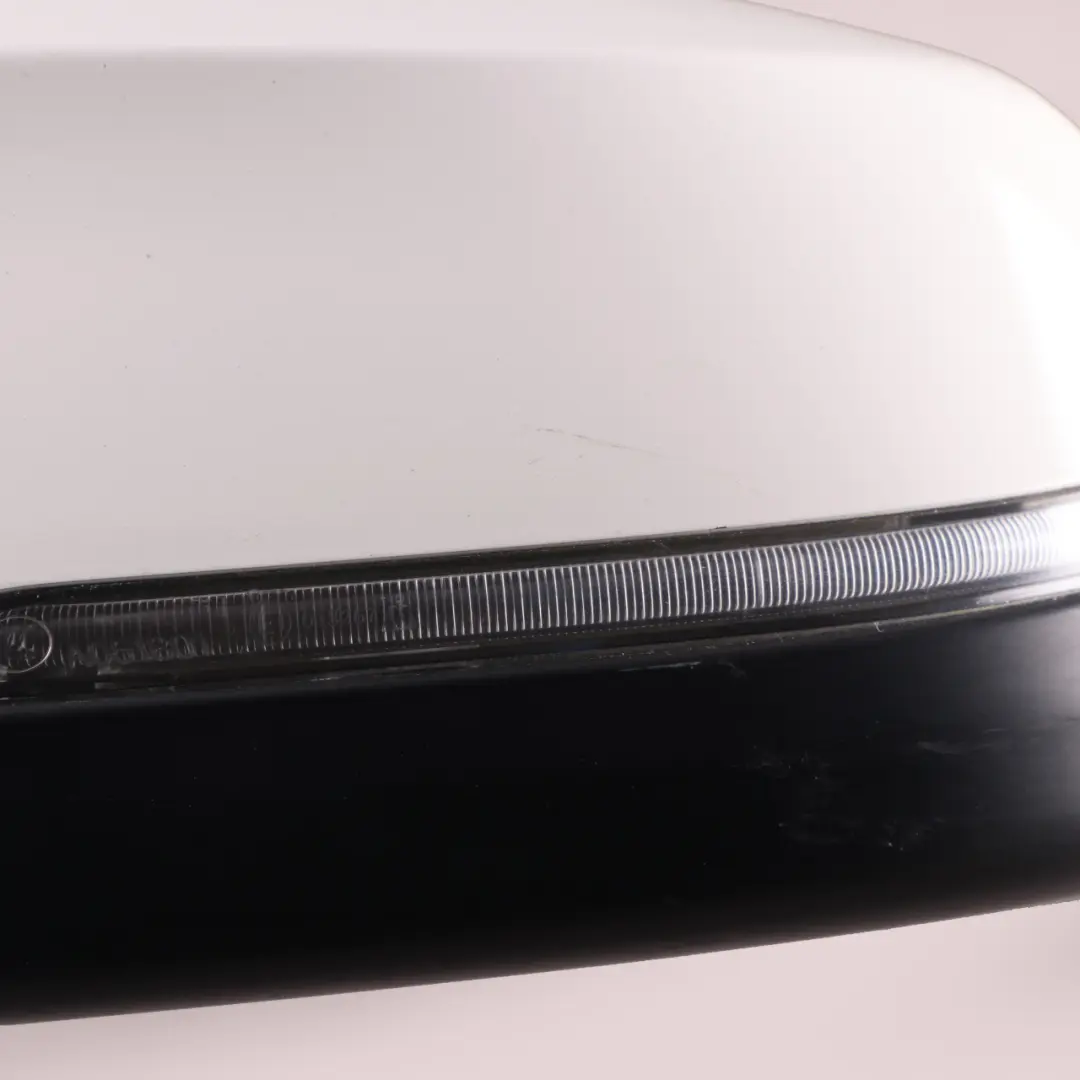Wing Mirror Heated Left N/S Door Alpine White - 300 to BMW F10 F11 LCI with Part number 7350641 BMW F10 F11 LCI Wing Mirror Heated Left N/S Door Alpine White - 300 - SKU rhd-7350641-AW - Part number 7350641