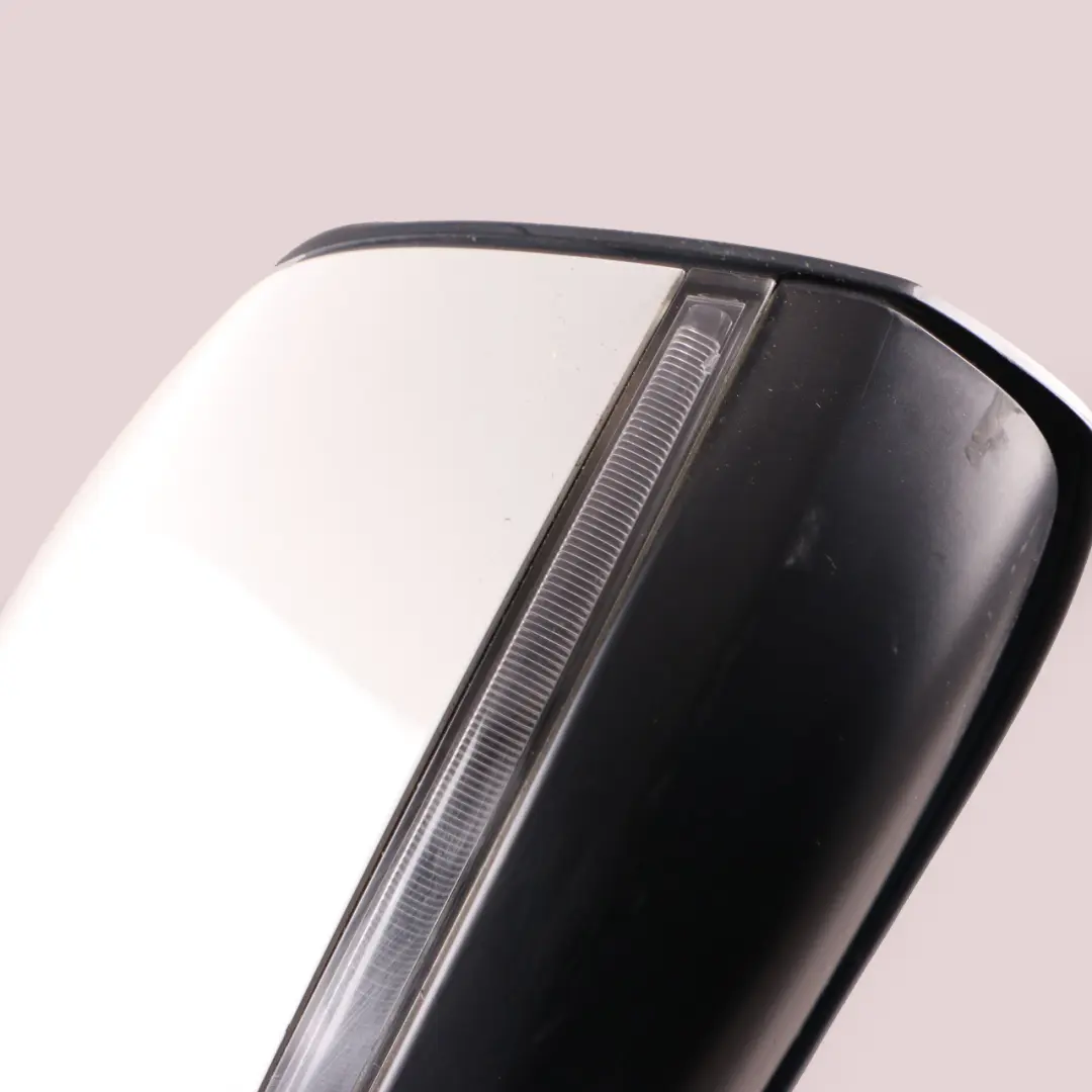 Wing Mirror Heated Left N/S Door Alpine White - 300 to BMW F10 F11 LCI with Part number 7350641 BMW F10 F11 LCI Wing Mirror Heated Left N/S Door Alpine White - 300 - SKU rhd-7350641-AW - Part number 7350641