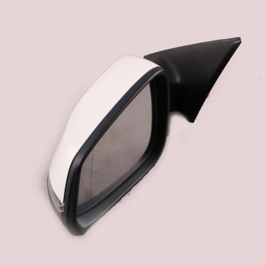 Wing Mirror Heated Left N/S Door Alpine White - 300 to BMW F10 F11 LCI with Part number 7350641 BMW F10 F11 LCI Wing Mirror Heated Left N/S Door Alpine White - 300 - SKU rhd-7350641-AW - Part number 7350641