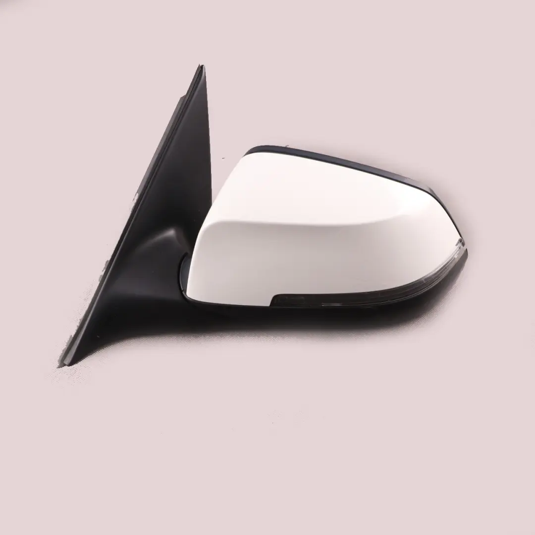 Wing Mirror Heated Left N/S Door Alpine White - 300 to BMW F10 F11 LCI with Part number 7350641 BMW F10 F11 LCI Wing Mirror Heated Left N/S Door Alpine White - 300 - SKU rhd-7350641-AW - Part number 7350641