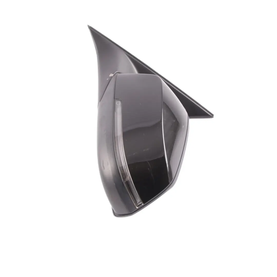  Wing Mirror BMW F10 F11 LCI 1 Heated Left N/S Door Schwarz 2 Black 668 - SKU rhd-7350641-SCH1 - Part number 7350641