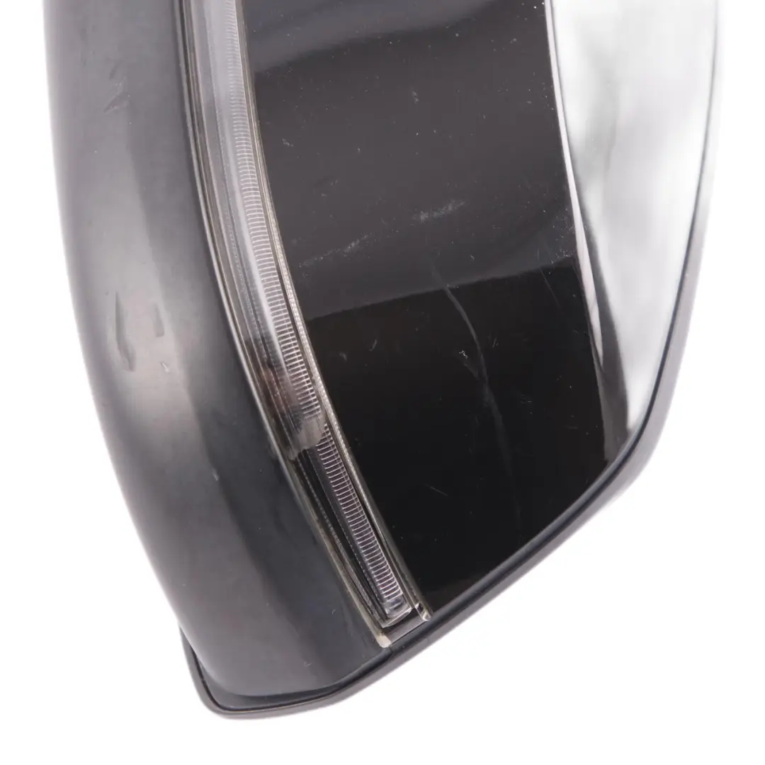  Wing Mirror BMW F10 F11 LCI 1 Heated Left N/S Door Schwarz 2 Black 668 - SKU rhd-7350641-SCH1 - Part number 7350641