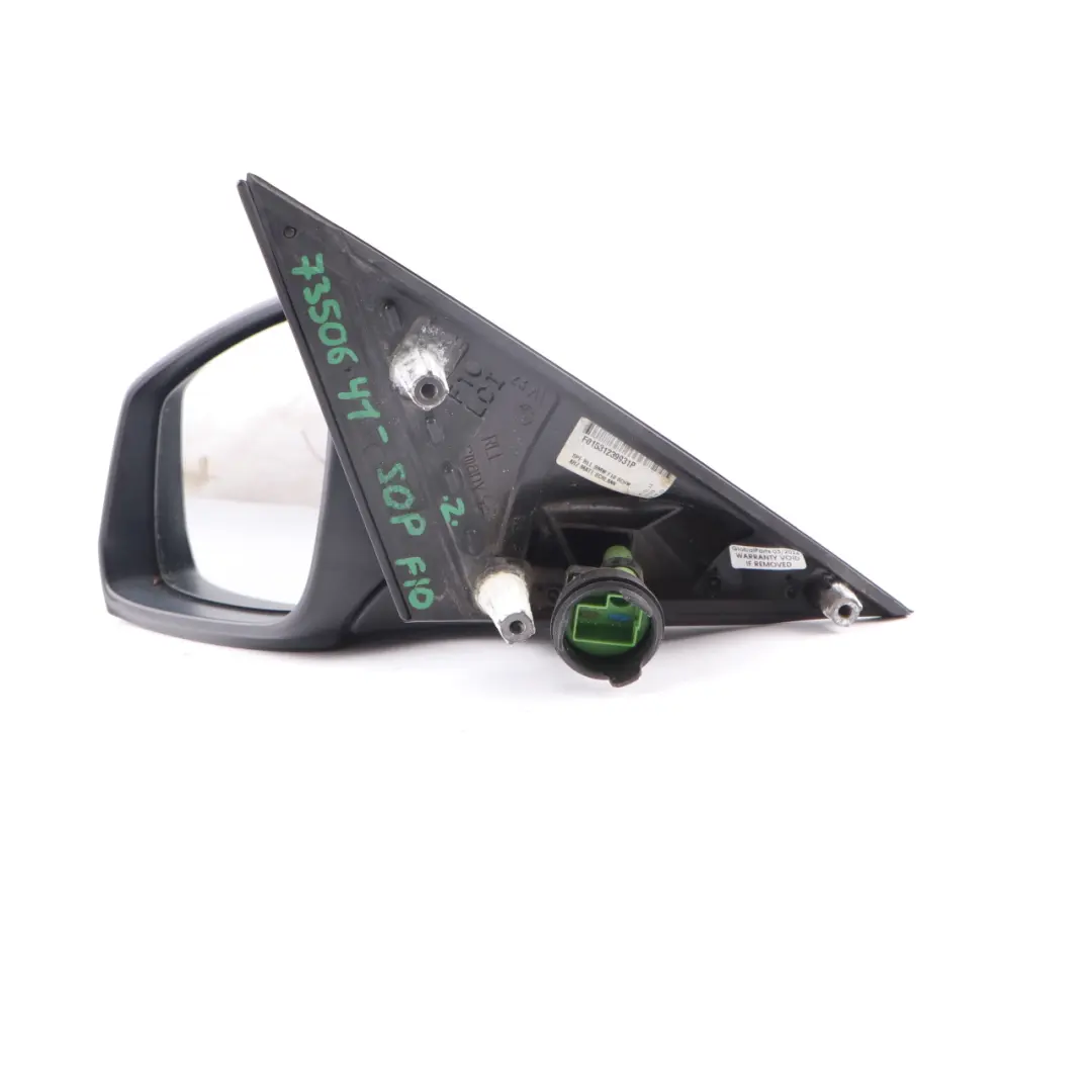  Wing Mirror BMW F10 F11 LCI Heated Door Left N/S Outside Sophisto Grey - A90 - SKU rhd-7350641-SOP - Part number 7350641