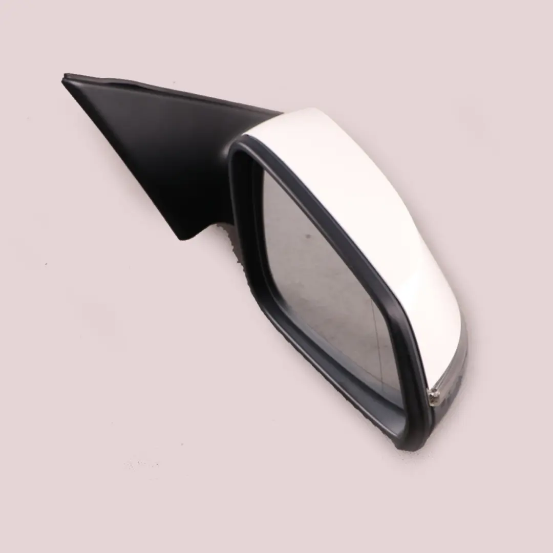 Outside Wing Mirror Heated Right Door O/S Alpine White - 300 to BMW F10 F11 LCI with Part number 7350642 BMW F10 F11 LCI Outside Wing Mirror Heated Right Door O/S Alpine White - 300 - SKU rhd-7350642-AW - Part number 7350642