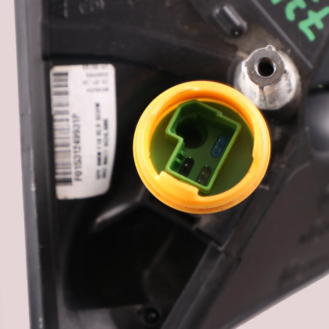 BMW F10 F11 LCI Outside Wing Mirror Heated Right Door O/S Alpine White - 300 - SKU rhd-7350642-AW - Part number 7350642