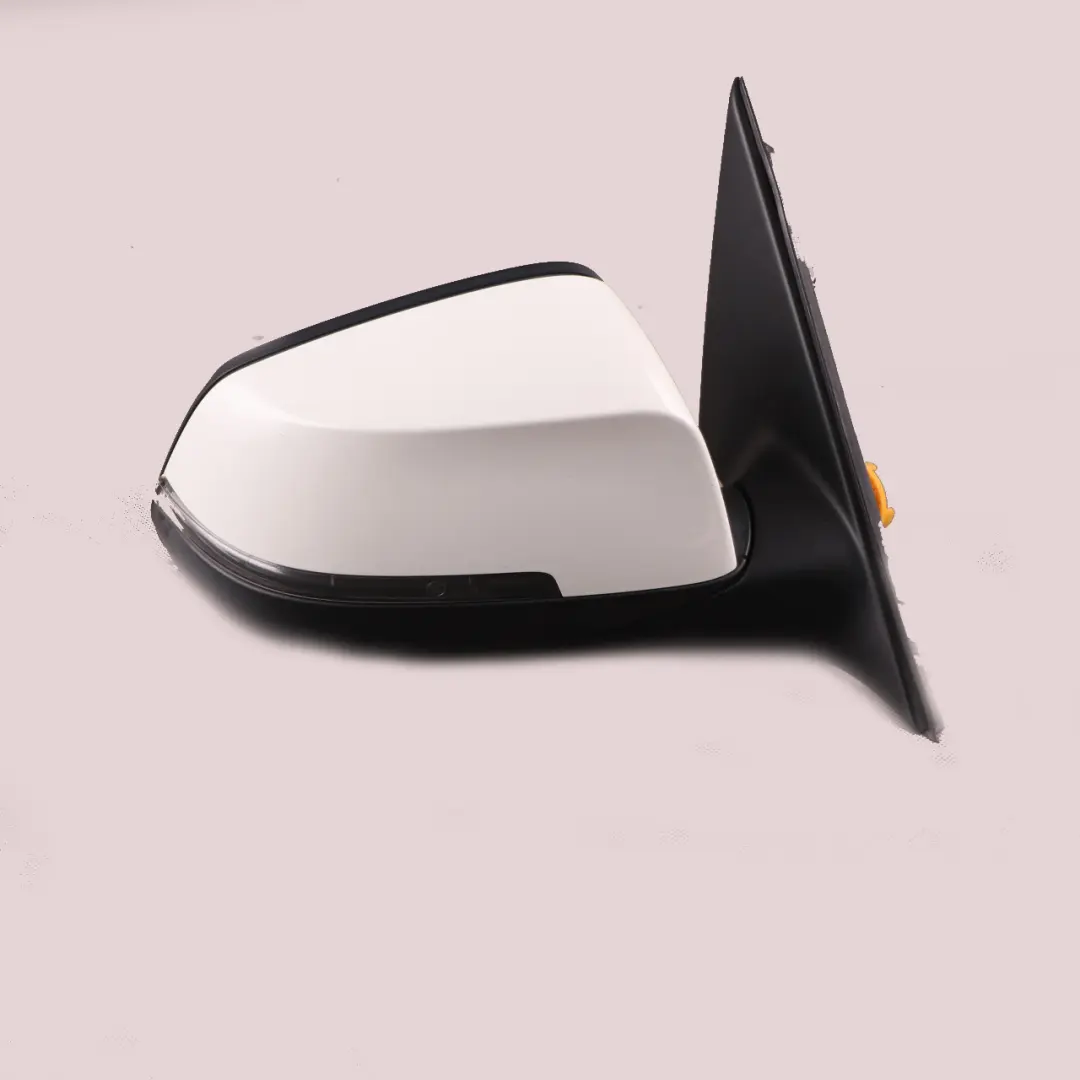Outside Wing Mirror Heated Right Door O/S Alpine White - 300 to BMW F10 F11 LCI with Part number 7350642 BMW F10 F11 LCI Outside Wing Mirror Heated Right Door O/S Alpine White - 300 - SKU rhd-7350642-AW - Part number 7350642