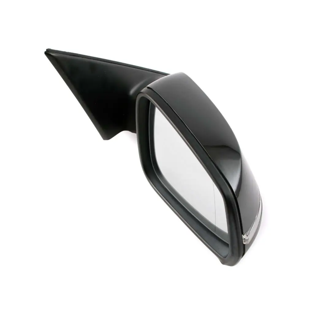 Heated Right Wing Mirror O/S Black Sapphire Metallic 475 to BMW 5 Series F10 F11 with Part number 7350642 BMW 5 Series F10 F11 Heated Right Wing Mirror O/S Black Sapphire Metallic 475 - SKU rhd-7350642-BS - Part number 7350642