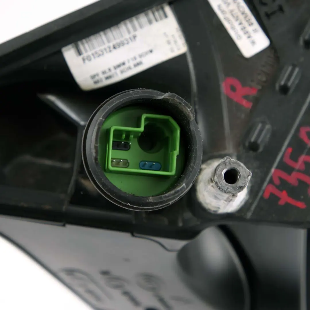 Heated Right Wing Mirror O/S Black Sapphire Metallic 475 to BMW 5 Series F10 F11 with Part number 7350642 BMW 5 Series F10 F11 Heated Right Wing Mirror O/S Black Sapphire Metallic 475 - SKU rhd-7350642-BS - Part number 7350642