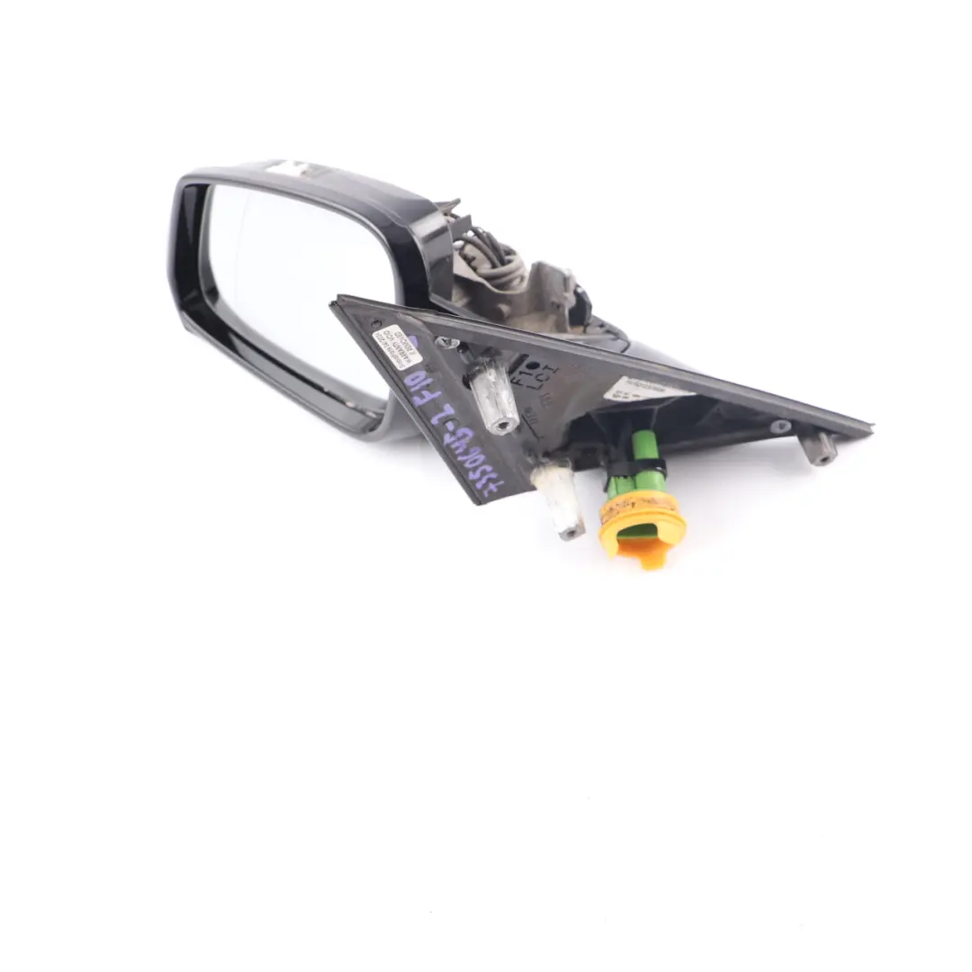  Wing Mirror BMW F10 F11 LCI Outside Door Left N/S 7 Pins Mineralgrau Grey - B39 - SKU rhd-7350645-2 - Part number 7350645