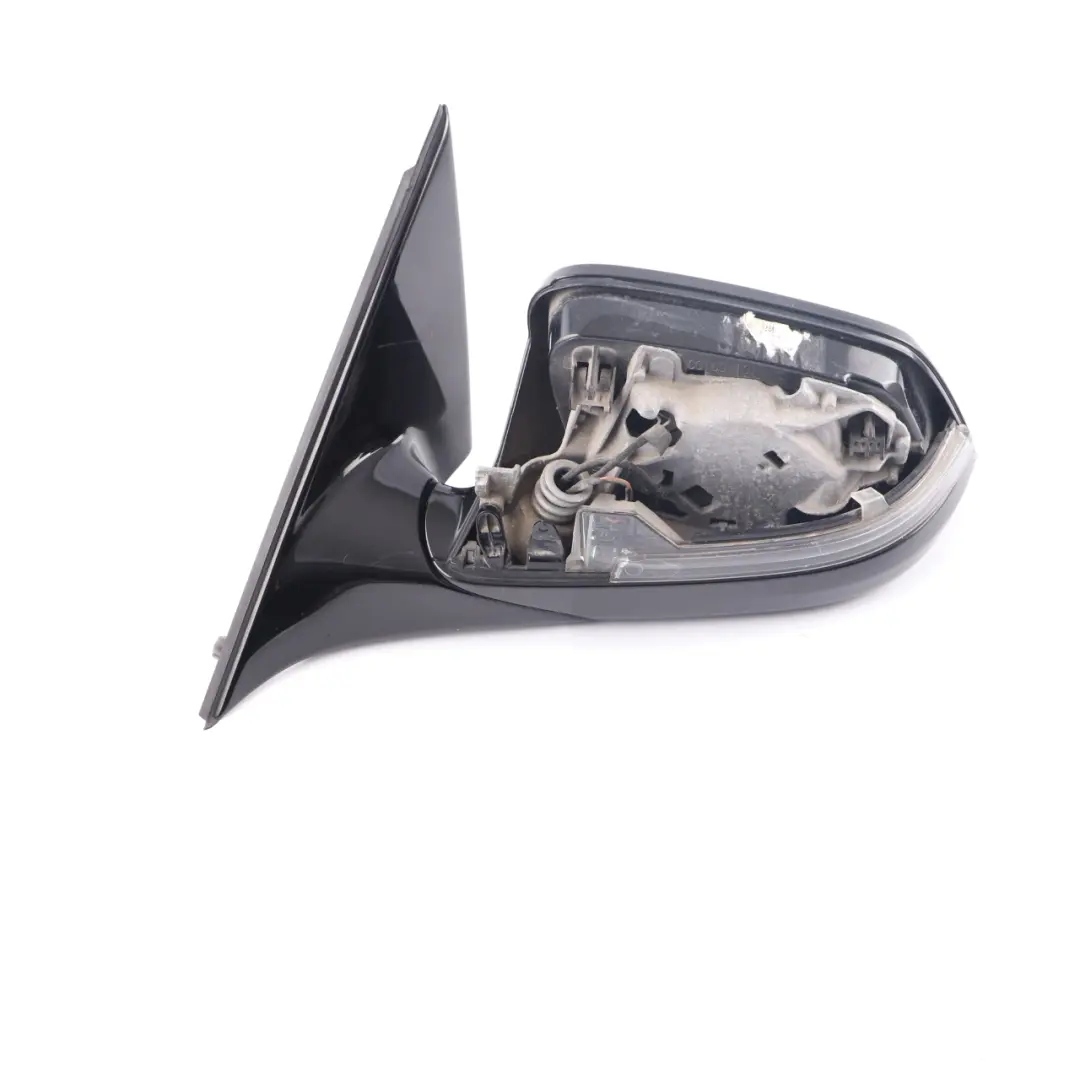  Wing Mirror BMW F10 F11 LCI Outside Door Left N/S 7 Pins Mineralgrau Grey - B39 - SKU rhd-7350645-2 - Part number 7350645
