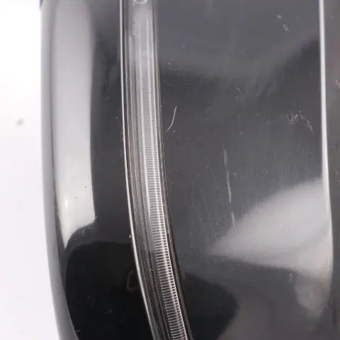  Wing Mirror BMW F10 F11 LCI Door Left N/S High Gloss Heated Black Sapphire - 475 - SKU rhd-7350645-BS1 - Part number 7350645