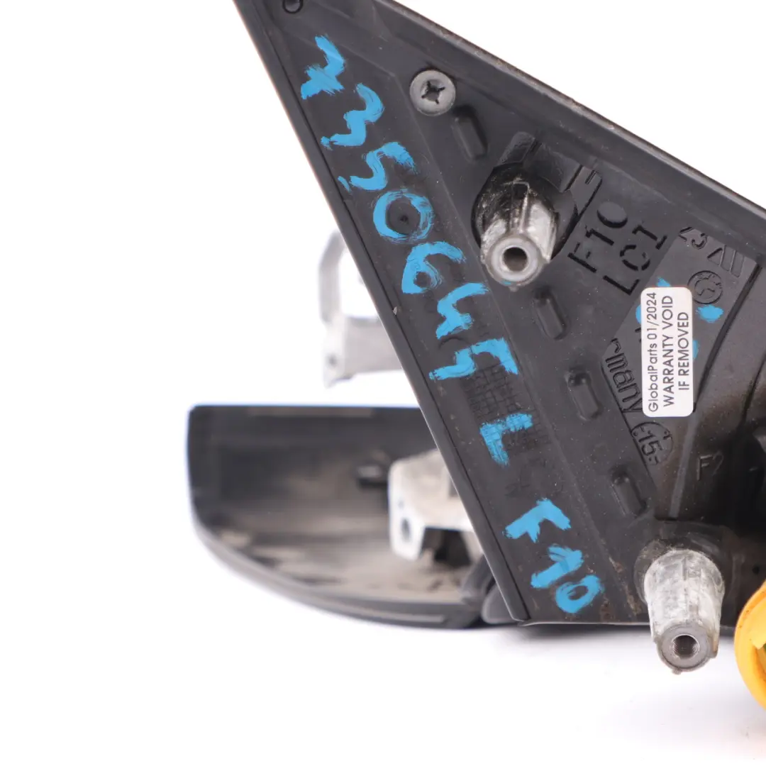 Wing Mirror Base BMW F10 F11 LCI Outside Door Left N/S High Gloss Carrier to with Part number 7350645 Wing Mirror Base BMW F10 F11 LCI Outside Door Left N/S High Gloss Carrier - SKU rhd-7350645 - Part number 7350645