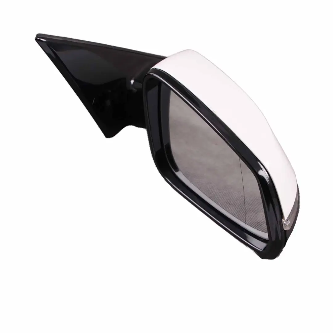  Wing Mirror BMW F10 F11 LCI Outside Door Right O/S Alpinweiss Alpine White - 300 - SKU rhd-7350646-AW - Part number 7350646