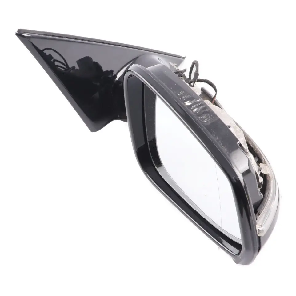  Wing Mirror BMW F10 F11 LCI High Gloss Outside 7 Pins Heated Door Right O/S - SKU rhd-7350646 - Part number 7350646