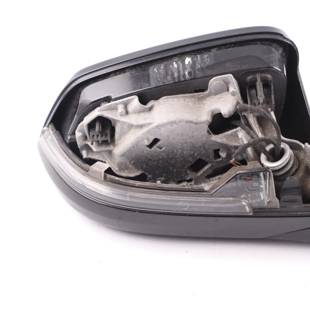  Wing Mirror BMW F10 F11 LCI High Gloss Outside 7 Pins Heated Door Right O/S - SKU rhd-7350646 - Part number 7350646