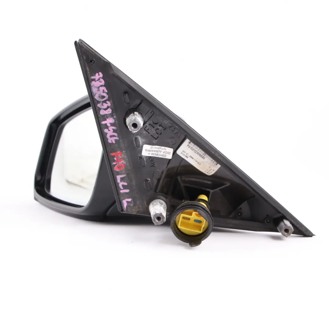  Wing Mirror BMW F10 F11 LCI Heated Left N/S Door Auto Dip High Gloss Spacegrau - SKU rhd-7350689-SCG - Part number 7350689