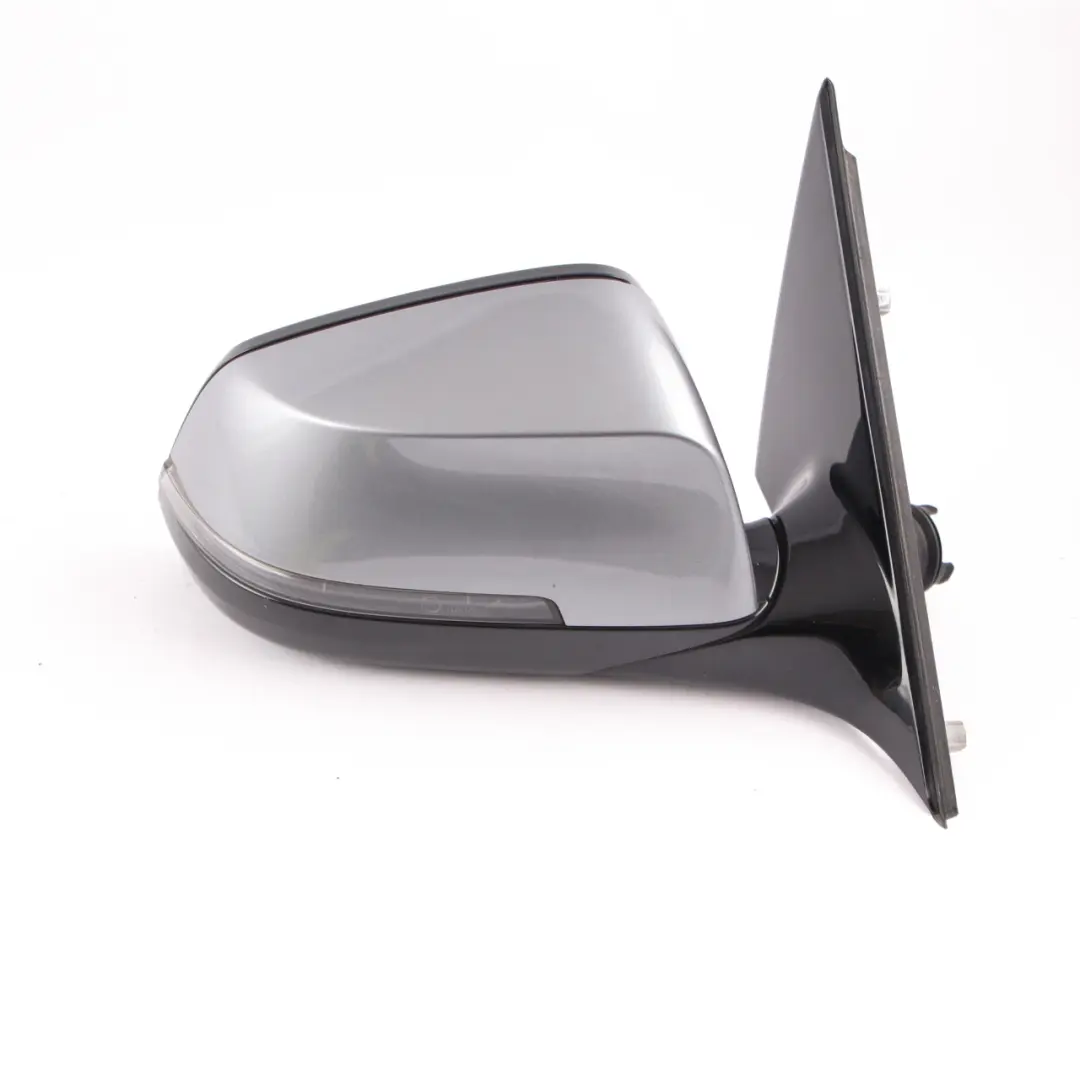 Wing Mirror BMW F10 F11 LCI Heated Right O/S Door Auto Dip High Gloss Spacegrau to with Part number 7350690 Wing Mirror BMW F10 F11 LCI Heated Right O/S Door Auto Dip High Gloss Spacegrau - SKU rhd-7350690-SCG - Part number 7350690