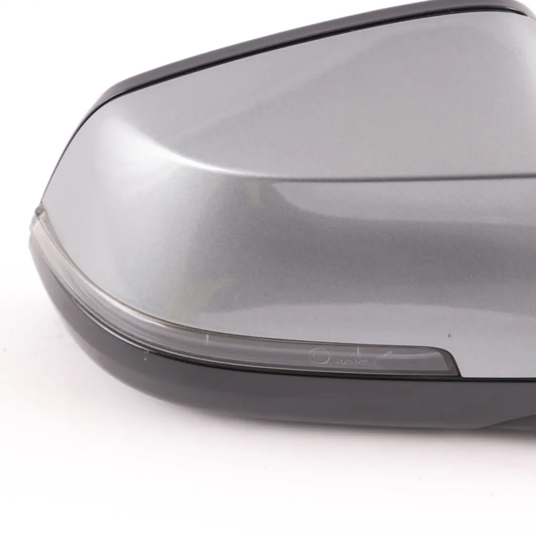 Wing Mirror BMW F10 F11 LCI Heated Right O/S Door Auto Dip High Gloss Spacegrau to with Part number 7350690 Wing Mirror BMW F10 F11 LCI Heated Right O/S Door Auto Dip High Gloss Spacegrau - SKU rhd-7350690-SCG - Part number 7350690