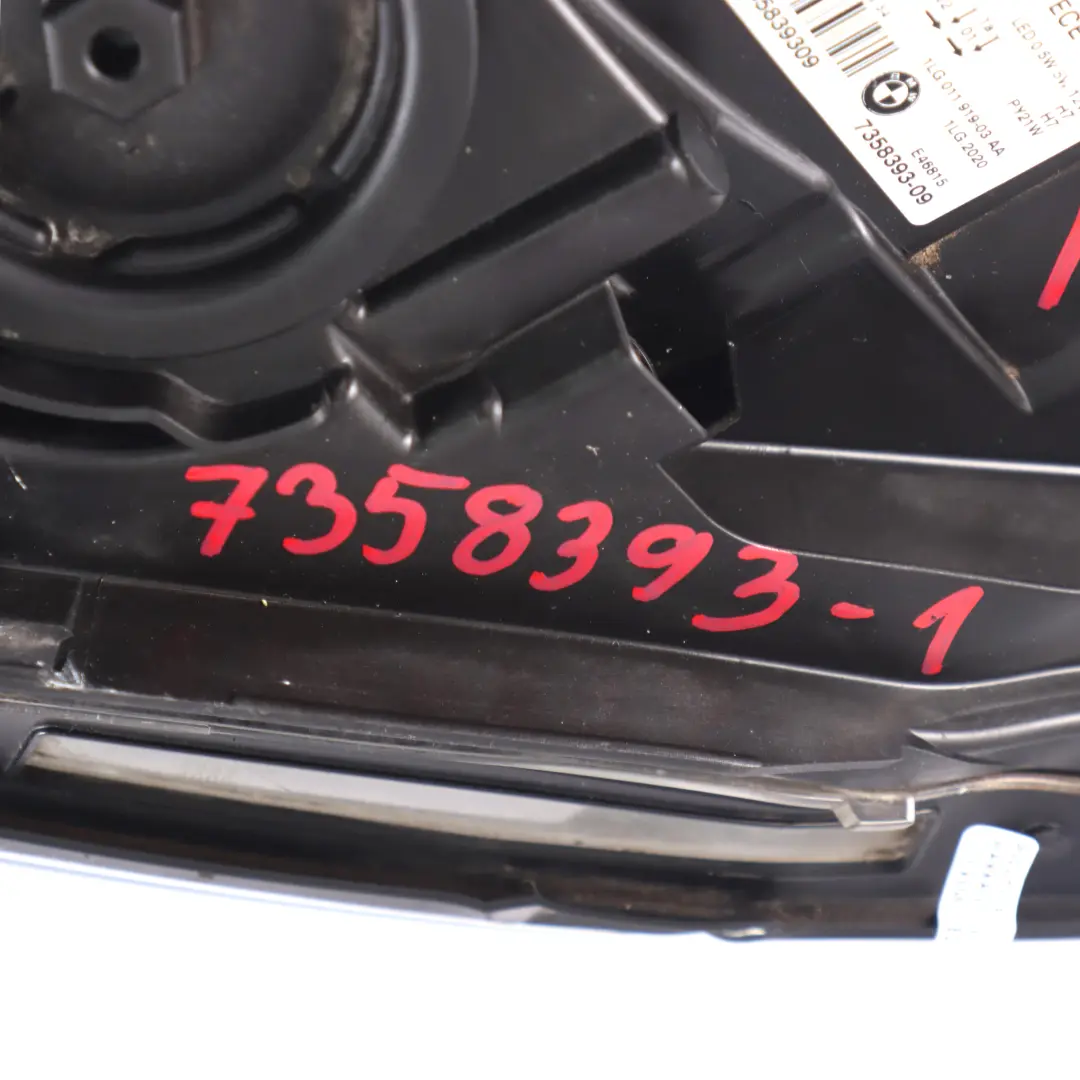 BMW 1 Series F20 F21 LCI Headlight Headlamp Lamp Light Front Left N/S - SKU rhd-7358393-1 - Part number 7358393