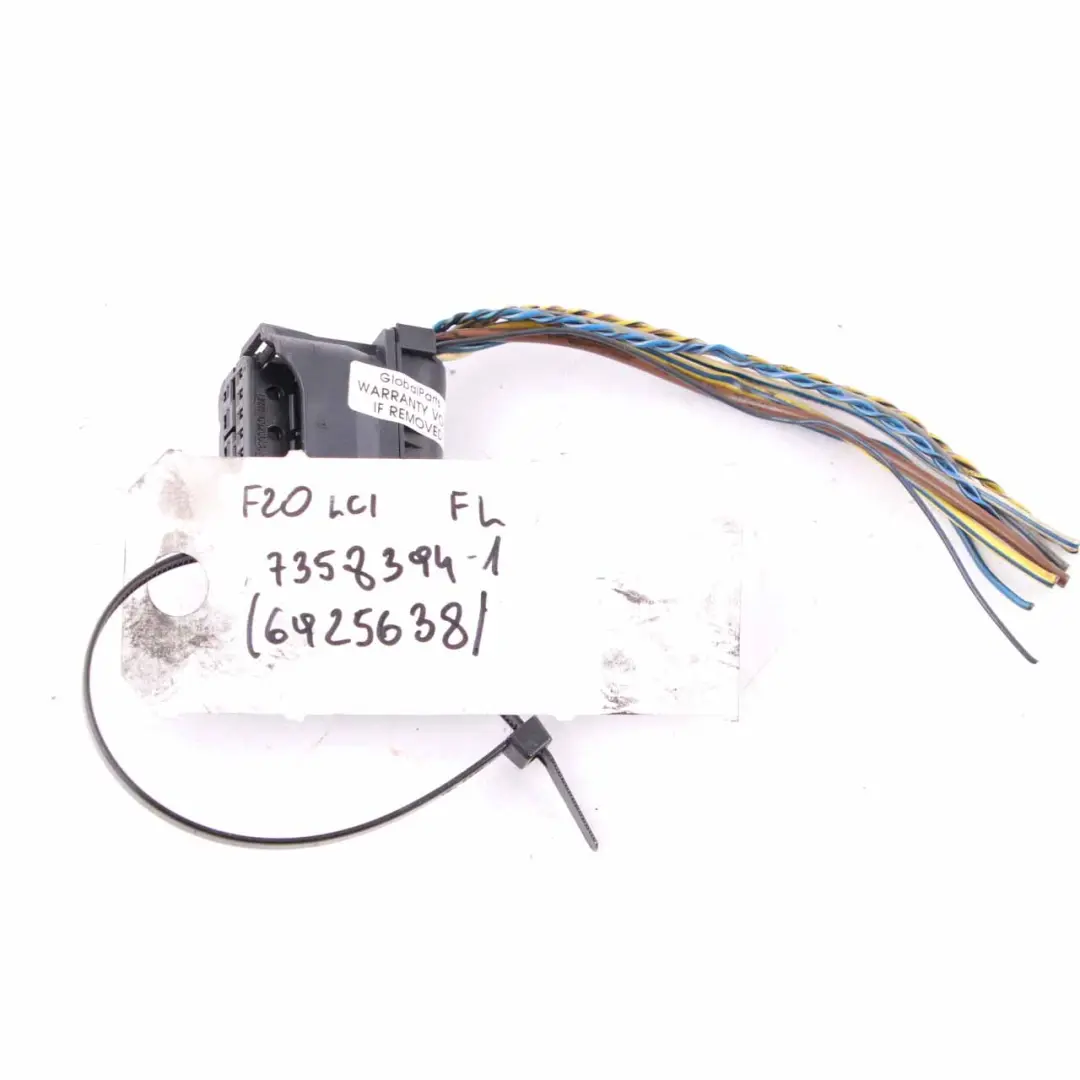 Headlamp Plug BMW F20 F21 LCI Lamp Front Right O/S Cable Socket Connector to with Part number 7358394 Headlamp Plug BMW F20 F21 LCI Lamp Front Right O/S Cable Socket Connector - SKU rhd-7358394-2 - Part number 7358394