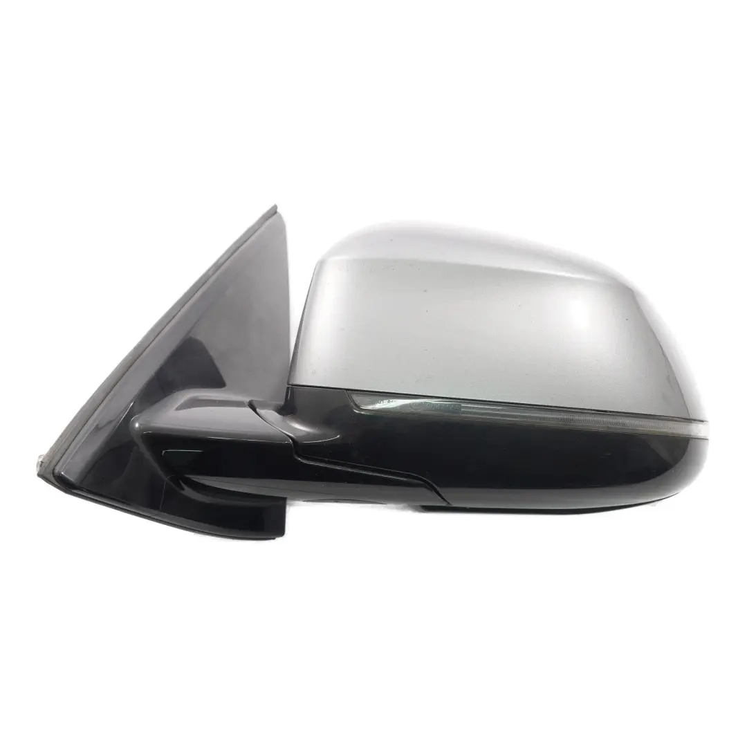 BMW X5 F15 Wing Mirror Auto Dip Heated Door Left N/S High Gloss Space Grey - A52 - SKU rhd-7364003-SCG - Part number 7364003