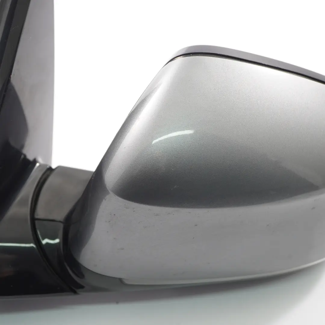 BMW X5 F15 Wing Mirror Auto Dip Heated Door Left N/S High Gloss Space Grey - A52 - SKU rhd-7364003-SCG - Part number 7364003