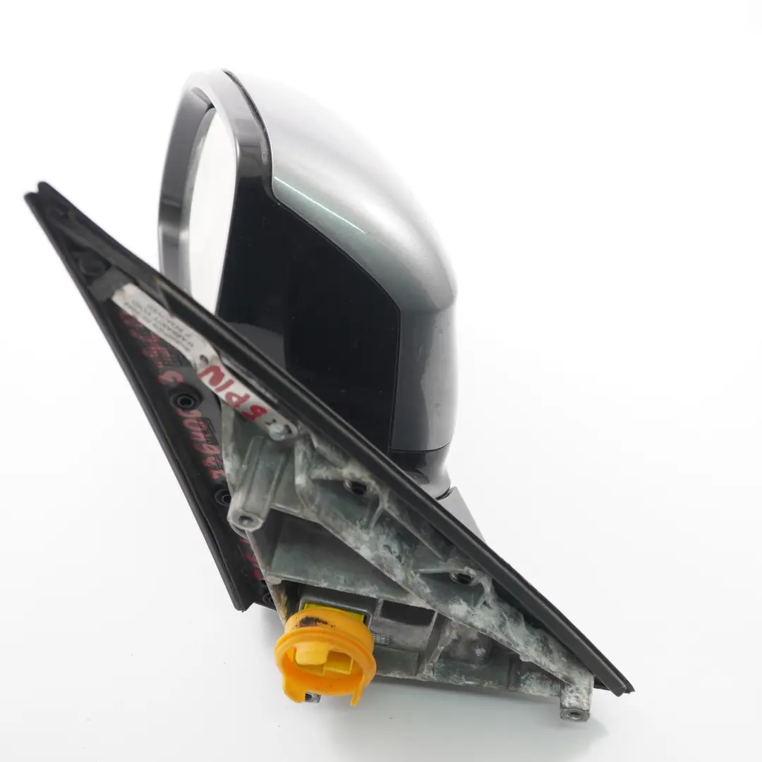 BMW X5 F15 Wing Mirror Auto Dip Heated Door Left N/S High Gloss Space Grey - A52 - SKU rhd-7364003-SCG - Part number 7364003