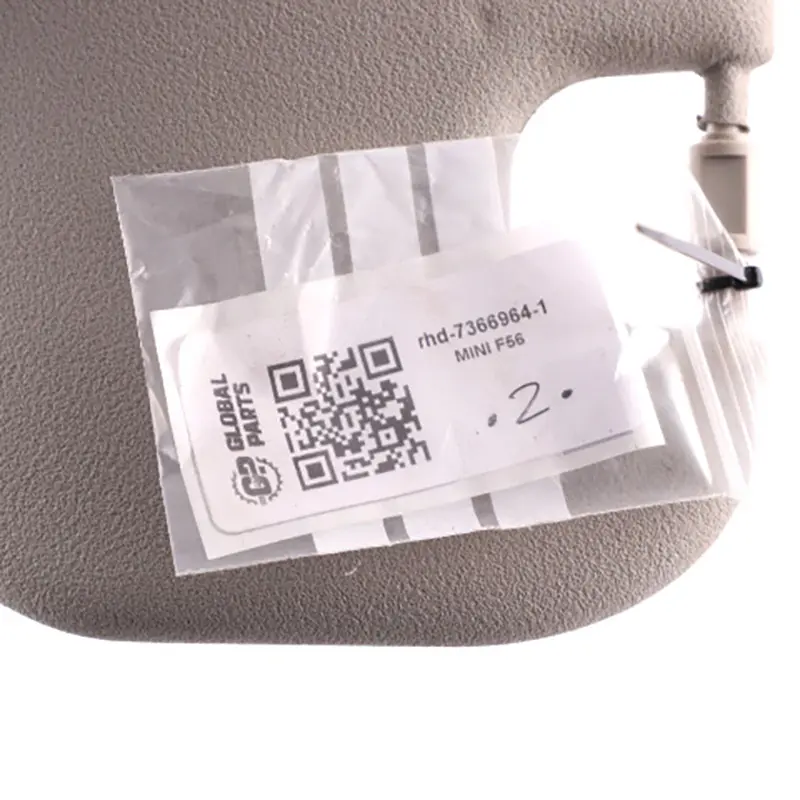 Sun Visor Mini Cooper F55 F56 Mirror Right O/S Satellite Grey to with Part number 7366964 Sun Visor Mini Cooper F55 F56 Mirror Right O/S Satellite Grey - SKU rhd-7366964-1 - Part number 7366964