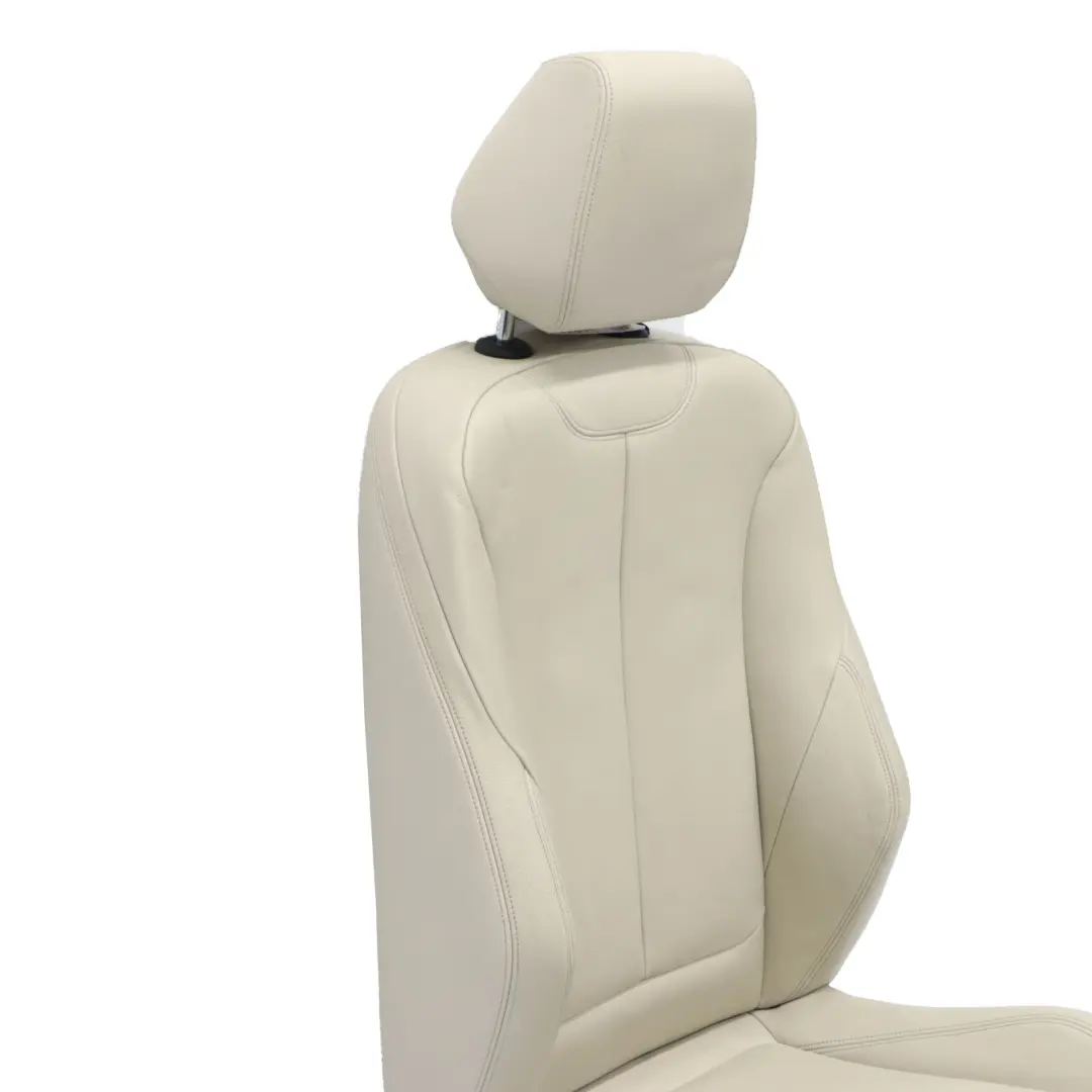  Front Seat BMW F36 M Sport Heated Memory Left N/S Leather Dakota Elfenbein Weiss - SKU rhd-7369309-2 - Part number 7369309