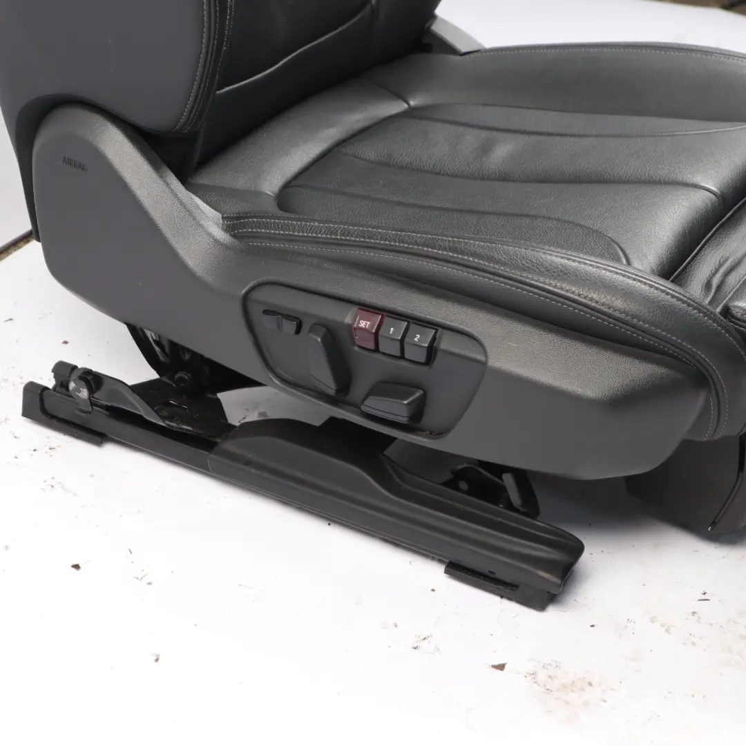 Front Right O/S Heated Seat Leather Dakota Ventilated Black Memory to BMW F46 with Part number 7374870 BMW F46 Front Right O/S Heated Seat Leather Dakota Ventilated Black Memory - SKU rhd-7374870-1 - Part number 7374870